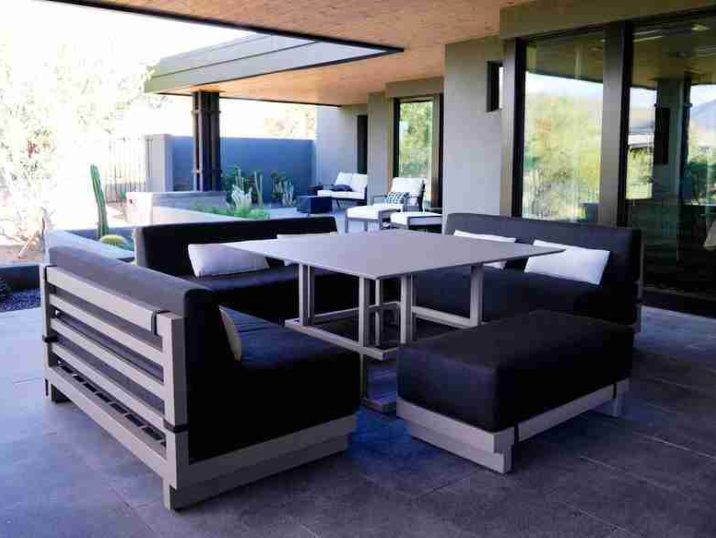 U Shape Dining Booth — Custom To Fit Your Patio Perfectly