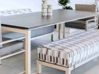 bench no back