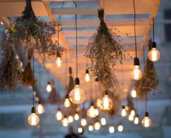 string lights outdoor ambiance